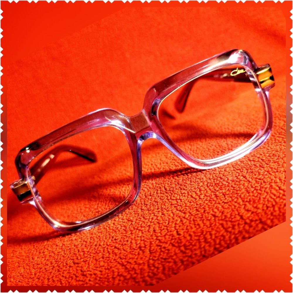 CAZAL 607 CRYSTAL BLUE LEGEND CLASSIC GLASSES EXCLUSIVE EDITION